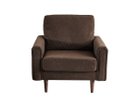 【スウィッチ/SWITCH / GOODS】のCarmona Sofa 1P / カルモナ 1人掛けソファ 張地:F-31 モケット クリンプブラウン(Sシリーズ)|ID: prp329100000011015 ipo3291000000037266845
