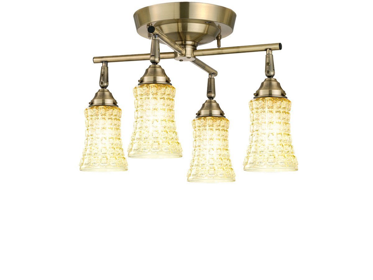 【フライミー ファクトリー/FLYMEe Factory / GOODS】のCUSTOM SERIES 4 Cross Ceiling Lamp × Amaretto / カスタムシリーズ 4灯クロスシーリングランプ × アマレット 人気、トレンドファッション・服の通販 founy(ファニー) 　送料無料　Free Shipping　カッティング　Cutting Detail　スクエア　Square, Square Shape　パターン　Pattern, Design Print　人気　Popular, Best Seller　ホーム・キャンプ・アウトドア・お取り寄せ　Home Living / Home & Lifestyle / Camping Gear / Outdoor Camping　家具・インテリア　Home Furniture & Interior. Stylish & Functional Living Spaces　ライト・照明　Lamps & Lighting Fixtures　シーリングライト・天井照明　Ceiling Light / Flush Mount Light　 other-1|ID: prp329100000011023 ipo3291000000030233937
