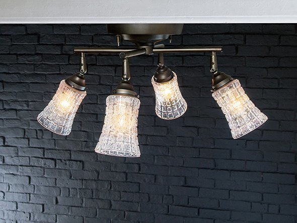 【フライミー ファクトリー/FLYMEe Factory / GOODS】のCUSTOM SERIES 4 Cross Ceiling Lamp × Amaretto / カスタムシリーズ 4灯クロスシーリングランプ × アマレット 人気、トレンドファッション・服の通販 founy(ファニー) 　送料無料　Free Shipping　カッティング　Cutting Detail　スクエア　Square, Square Shape　パターン　Pattern, Design Print　人気　Popular, Best Seller　ホーム・キャンプ・アウトドア・お取り寄せ　Home Living / Home & Lifestyle / Camping Gear / Outdoor Camping　家具・インテリア　Home Furniture & Interior. Stylish & Functional Living Spaces　ライト・照明　Lamps & Lighting Fixtures　シーリングライト・天井照明　Ceiling Light / Flush Mount Light　other-2|ID: prp329100000011023 ipo3291000000031540078