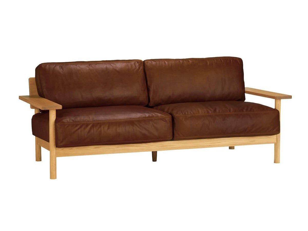 【イデー/IDEE / GOODS】のDIMANCHE SOFA(3) Leather / ディモンシュ ソファ(3) レザー インテリア・キッズ・メンズ・レディースファッション・服の通販 founy(ファニー) 　クッション　Cushion　ファブリック　Fabric　フェザー　Feather　フレーム　Flame　リラックス　Relax　ホーム・キャンプ・アウトドア・お取り寄せ　Home,Garden,Outdoor,Camping Gear　家具・インテリア　Furniture　ソファー　Sofa　張地:ショコラ|ID: prp329100000011038 ipo3291000000030244032