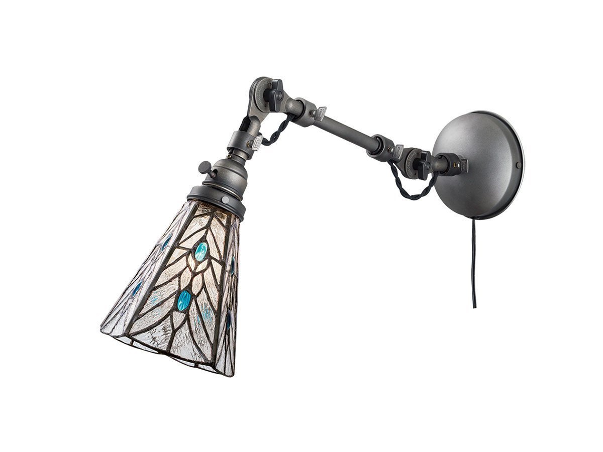 【フライミー ファクトリー/FLYMEe Factory / GOODS】のCUSTOM SERIES Engineer Wall Lamp L × Stained Glass Tears / カスタムシリーズ エンジニアウォールランプL × ステンドグラス(ティアーズ) 人気、トレンドファッション・服の通販 founy(ファニー) 　デスク　Desk　ハンド　Hand　送料無料　Free Shipping　ホーム・キャンプ・アウトドア・お取り寄せ　Home,Garden,Outdoor,Camping Gear　家具・インテリア　Furniture　ライト・照明　Lighting & Light Fixtures　 other-1|ID: prp329100000011089 ipo3291000000030683688
