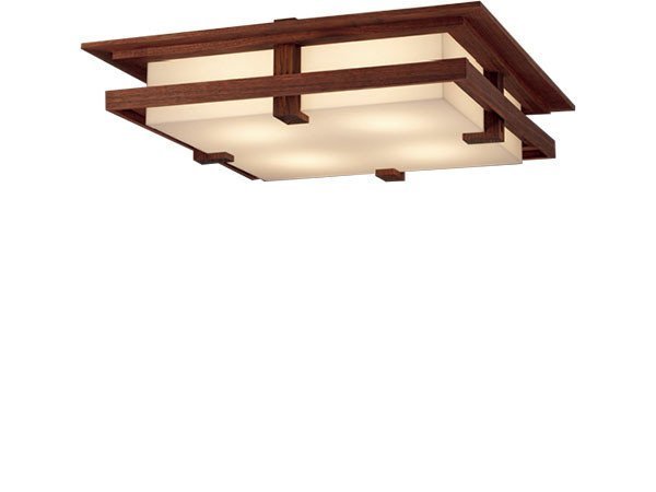 【ヤマギワ/yamagiwa / GOODS】のFRANK LLOYD WRIGHT ROBIE CEILING / フランク・ロイド・ライト ロビー シーリング インテリア・キッズ・メンズ・レディースファッション・服の通販 founy(ファニー) 　送料無料　Free Shipping　スリット　Slit, Slit Detail　フレーム　Frame, Outline　ホーム・キャンプ・アウトドア・お取り寄せ　Home Living / Home & Lifestyle / Camping Gear / Outdoor Camping　家具・インテリア　Home Furniture & Interior. Stylish & Functional Living Spaces　ライト・照明　Lamps & Lighting Fixtures　シーリングライト・天井照明　Ceiling Light / Flush Mount Light　ウォルナット|ID: prp329100000011116 ipo3291000000036852765