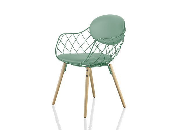 【マジス/MAGIS / GOODS】のPINA / ピーニャ アームチェア ファブリック オーバルクッション × ナチュラル脚(クヴァドラ スティールカット) インテリア・キッズ・メンズ・レディースファッション・服の通販 founy(ファニー) 送料無料 Free Shipping ウッド Wooden Design オーバル Oval Design クッション Cushion, Throw Pillow ファブリック Fabric, Textile フレーム Frame, Outline ワイヤー Wire, Wired Bra ホーム・キャンプ・アウトドア・お取り寄せ Home Living / Home & Lifestyle / Camping Gear / Outdoor Camping 家具・インテリア Home Furniture & Interior. Stylish & Functional Living Spaces チェア・椅子 Seating & Chairs ダイニングチェア・木製チェア Dining Chairs ホーム・キャンプ・アウトドア・お取り寄せ Home Living / Home & Lifestyle / Camping Gear / Outdoor Camping 家具・インテリア Home Furniture & Interior. Stylish & Functional Living Spaces チェア・椅子 Seating & Chairs アームチェア・アクセントチェア Armchairs & Accent Chairs グリーン|ID: prp329100000011125 ipo3291000000034817720