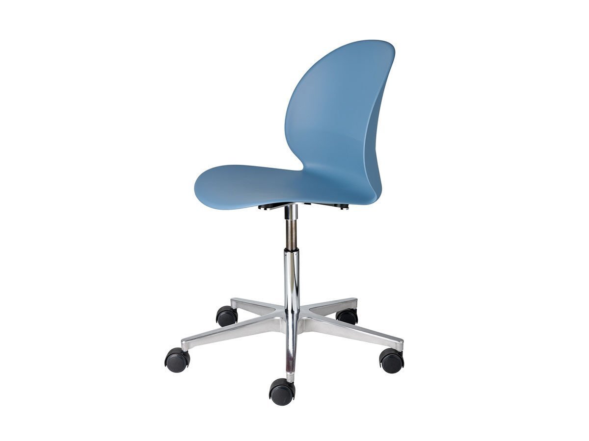 【フリッツ ハンセン/FRITZ HANSEN / GOODS】のN02 RECYCLE / N02 リサイクル チェア プラスチックキャスター付きベース N02-30 インテリア・キッズ・メンズ・レディースファッション・服の通販 founy(ファニー) 　サテン　Satin, Glossy Fabric　テーブル　Table, Dining Table　ワーク　Workwear, Utility Style　送料無料　Free Shipping　ホーム・キャンプ・アウトドア・お取り寄せ　Home Living / Home & Lifestyle / Camping Gear / Outdoor Camping　家具・インテリア　Home Furniture & Interior. Stylish & Functional Living Spaces　チェア・椅子　Seating & Chairs　オフィスチェア・在宅ワーク用チェア　Office & Desk Chairs　ライトブルー|ID: prp329100000011154 ipo3291000000030228257