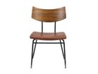 【スクエアルーツ/SQUARE ROOTS / GOODS】のSOLI CHAIR / ソリ チェアー(レザー) スモークドオーク × ブラウンレザー|ID: prp329100000011157 ipo3291000000034606014