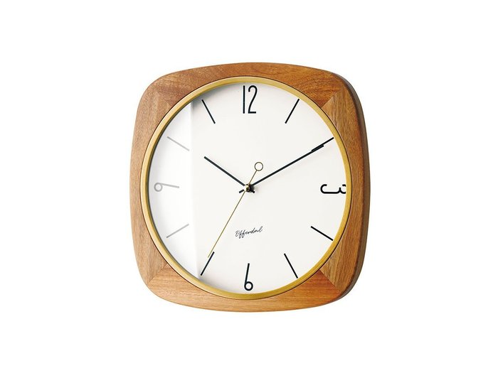 【フライミーパーラー/FLYMEe Parlor / GOODS】のWall Clock / ウォールクロック #105287 インテリア・キッズ・メンズ・レディースファッション・服の通販 founy(ファニー) https://founy.com/ ウッド Wood シンプル Simple フレーム Flame 時計 Clock ホーム・キャンプ・アウトドア・お取り寄せ Home,Garden,Outdoor,Camping Gear 家具・インテリア Furniture その他 インテリア雑貨、家具 Furniture, Interior, Others |ID: prp329100000011197 ipo3291000000007925082