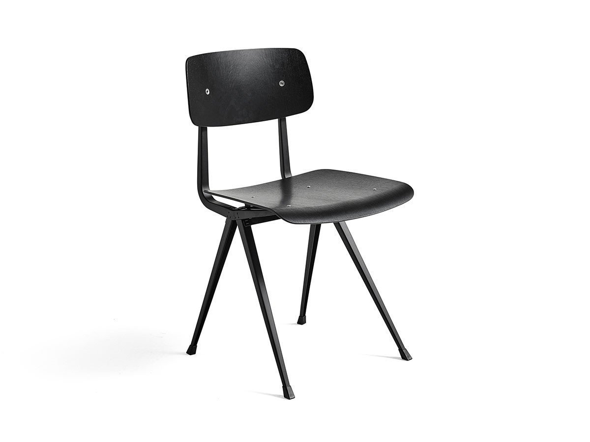 【ヘイ/HAY / GOODS】のRESULT CHAIR / リザルト チェア インテリア・キッズ・メンズ・レディースファッション・服の通販 founy(ファニー) 　送料無料　Free Shipping　スリム　Slim, Slim Fit　ホーム・キャンプ・アウトドア・お取り寄せ　Home Living / Home & Lifestyle / Camping Gear / Outdoor Camping　家具・インテリア　Home Furniture & Interior. Stylish & Functional Living Spaces　チェア・椅子　Seating & Chairs　ダイニングチェア・木製チェア　Dining Chairs　ブラック × ブラックフレーム|ID: prp329100000011201 ipo3291000000030211461