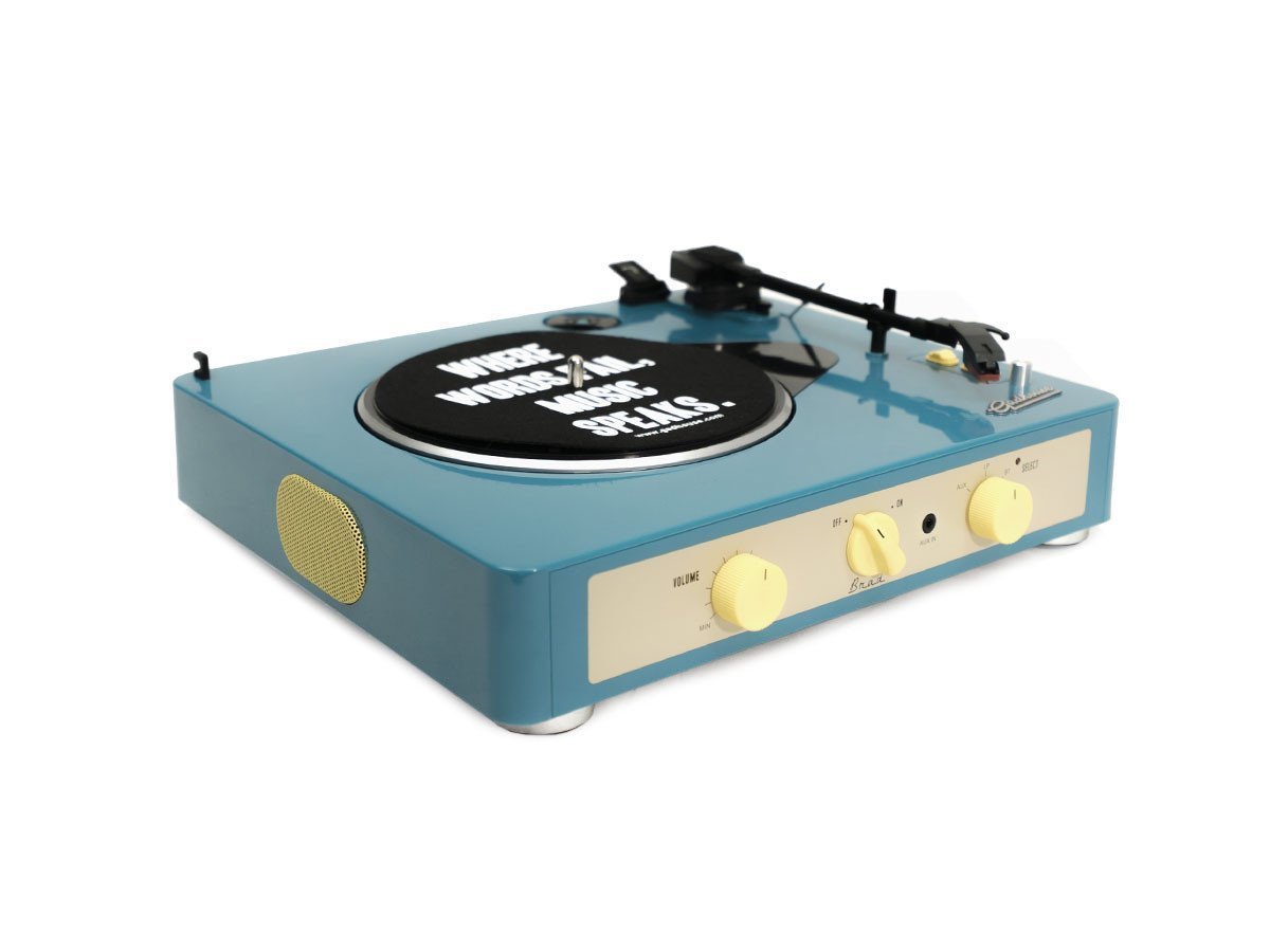 【フライミーパーラー/FLYMEe Parlor / GOODS】のGadhouse BRAD RETRO RECORD PLAYER / ガッドハウス ブラッド レトロ レコードプレーヤー インテリア・キッズ・メンズ・レディースファッション・服の通販 founy(ファニー) 　送料無料　Free Shipping　スマート　Smart　フォルム　Form　ホーム・キャンプ・アウトドア・お取り寄せ　Home,Garden,Outdoor,Camping Gear　家具・インテリア　Furniture　その他 インテリア雑貨、家具　Furniture, Interior, Others　グリーン 参考イメージ|ID: prp329100000754531 ipo3291000000007895171