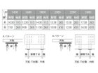 【マスターウォール/MASTERWAL / GOODS】のYU UT2 / ユー ユーティーツー ダイニングテーブル 天板の穴位置の選択により2パターンの脚間寸法でご使用いただけます。|ID: prp329100000909188 ipo3291000000025330401