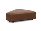 【マスターウォール/MASTERWAL / GOODS】のCOMPOSIT OTTOMAN / コンポジット オットマン ファンシェイプ45° 張地:パティーナ ダークブラウン(レザー8)|ID: prp329100000909194 ipo3291000000030170571