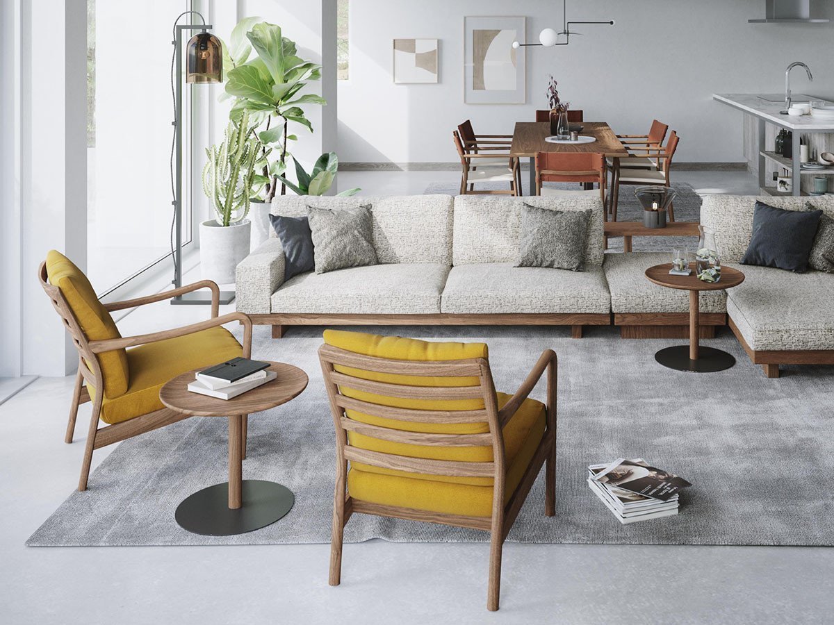 【マスターウォール/MASTERWAL / GOODS】のBLUEPRINT LOW BACK LOUNGE CHAIR / ブループリント ローバック ラウンジチェア インテリア・キッズ・メンズ・レディースファッション・服の通販 founy(ファニー) 　送料無料　Free Shipping　なめらか　Smooth, Silky Texture　クッション　Cushion, Throw Pillow　ダウン　Down, Puffer　ハーフ　Half, Half-Length　フィット　Fit, Slim Fit　プリント　Print, Printed Pattern　ホーム・キャンプ・アウトドア・お取り寄せ　Home Living / Home & Lifestyle / Camping Gear / Outdoor Camping　家具・インテリア　Home Furniture & Interior. Stylish & Functional Living Spaces　チェア・椅子　Seating & Chairs　ラウンジチェア・リクライナー　Lounge Chairs / Recliners　張地:ルクソール アンティーク(ファブリック3)、フレーム:ウォールナット|ID: prp329100000909211 ipo3291000000035267403