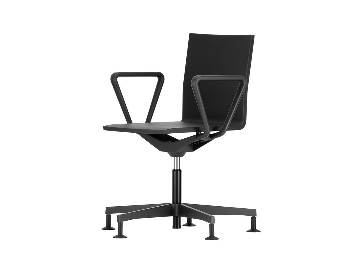 【ヴィトラ/Vitra / GOODS】の.04 / ゼロフォー スタジオチェア アームレスト付 インテリア・キッズ・メンズ・レディースファッション・服の通販 founy(ファニー) 　送料無料　Free Shipping　なめらか　Smooth, Silky Texture　シンプル　Simple, Minimal　ホーム・キャンプ・アウトドア・お取り寄せ　Home Living / Home & Lifestyle / Camping Gear / Outdoor Camping　家具・インテリア　Home Furniture & Interior. Stylish & Functional Living Spaces　チェア・椅子　Seating & Chairs　オフィスチェア・在宅ワーク用チェア　Office & Desk Chairs　シートベーシックダーク、ベースタイプ:カーペット用グライド|ID: prp329100000964813 ipo3291000000030232448