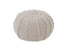 【ジャスリーン オーバーシーズ/Jasleen Overseas / GOODS】のKNITTED POUF / ニットプフ S 40cm ナチュラル|ID: prp329100000975729 ipo3291000000037082926