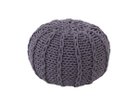 【ジャスリーン オーバーシーズ/Jasleen Overseas / GOODS】のKNITTED POUF / ニットプフ S 40cm ニュートラルグレー|ID: prp329100000975729 ipo3291000000037082927