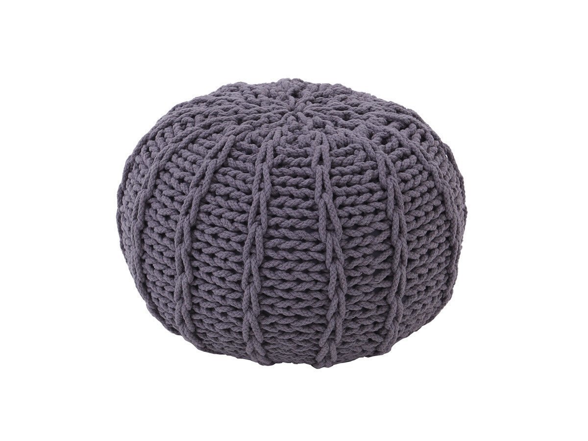 【ジャスリーン オーバーシーズ/Jasleen Overseas / GOODS】のKNITTED POUF / ニットプフ S 40cm インテリア・キッズ・メンズ・レディースファッション・服の通販 founy(ファウニー) 　インド　Indian Textile　クッション　Cushion, Throw Pillow　ハンド　Hand, Handmade　軽量　Lightweight, Ultra Light　ホーム・キャンプ・アウトドア・お取り寄せ　Home Living / Home & Lifestyle / Camping Gear / Outdoor Camping　家具・インテリア　Home Furniture & Interior. Stylish & Functional Living Spaces　その他 インテリア雑貨、家具　Home Decor & Furniture Extras　ニュートラルグレー|ID: prp329100000975729 ipo3291000000037082927