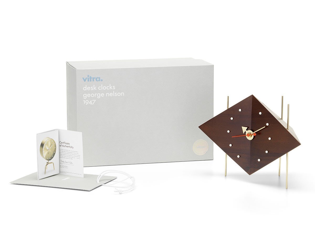 【ヴィトラ/Vitra / GOODS】のDesk Clocks Diamond Clock / デスク クロック ダイアモンド クロック インテリア・キッズ・メンズ・レディースファッション・服の通販 founy(ファニー) 　アクセサリー　Fashion Accessories　腕時計　Wristwatch　コレクション　Collection, Seasonal Line　デスク　Desk, Work Desk　時計　Watch, Wristwatch　送料無料　Free Shipping　ホーム・キャンプ・アウトドア・お取り寄せ　Home Living / Home & Lifestyle / Camping Gear / Outdoor Camping　家具・インテリア　Home Furniture & Interior. Stylish & Functional Living Spaces　その他 インテリア雑貨、家具　Home Decor & Furniture Extras　パッケージイメージ|ID: prp329100001015526 ipo3291000000030230273