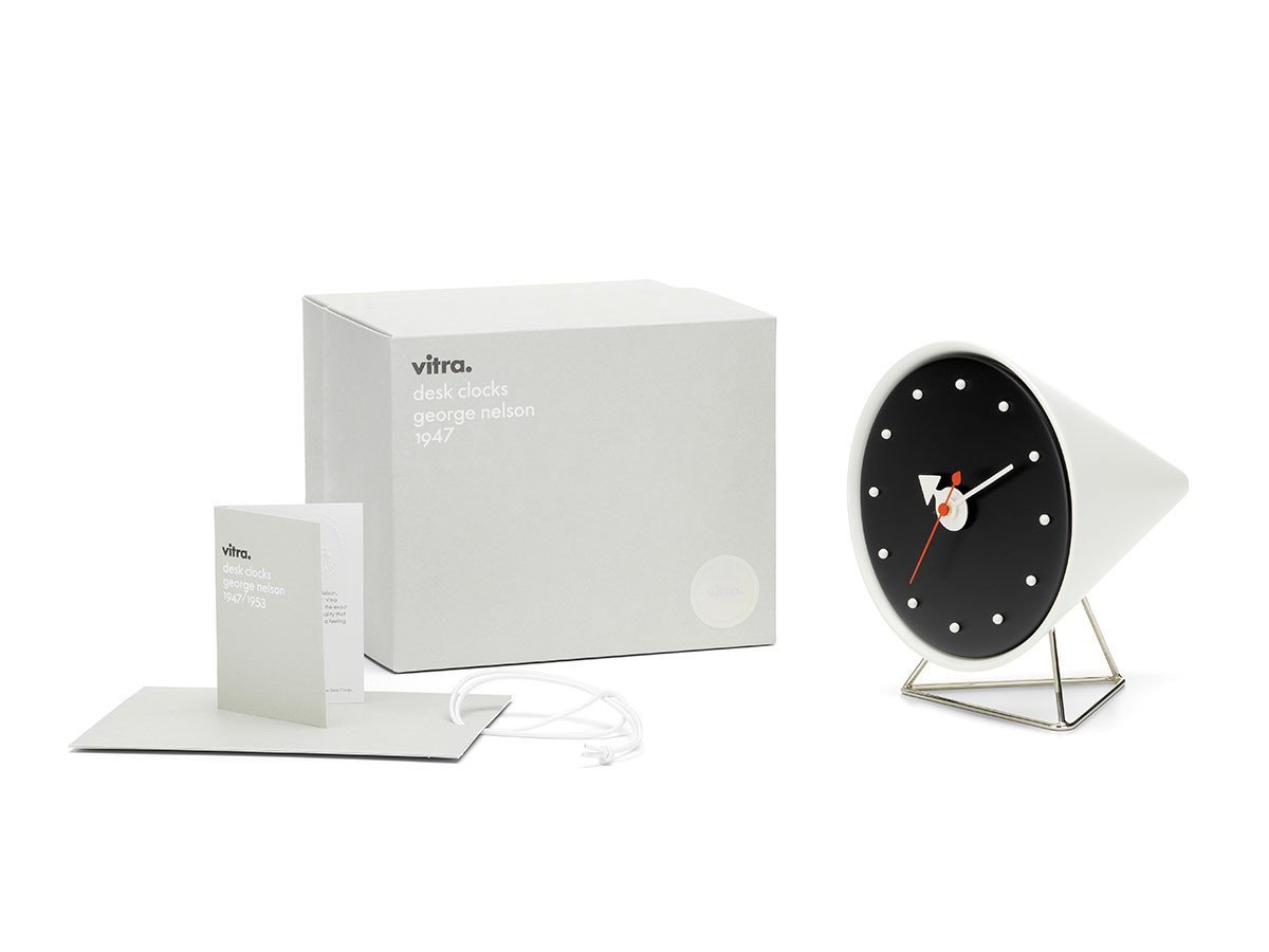 【ヴィトラ/Vitra / GOODS】のDesk Clocks Cone Clock / デスク クロック コーンクロック 人気、トレンドファッション・服の通販 founy(ファニー) 　アクセサリー　Fashion Accessories　腕時計　Wristwatch　コレクション　Collection, Seasonal Line　デスク　Desk, Work Desk　時計　Watch, Wristwatch　送料無料　Free Shipping　ホーム・キャンプ・アウトドア・お取り寄せ　Home Living / Home & Lifestyle / Camping Gear / Outdoor Camping　家具・インテリア　Home Furniture & Interior. Stylish & Functional Living Spaces　その他 インテリア雑貨、家具　Home Decor & Furniture Extras　other-6|ID: prp329100001015527 ipo3291000000031525136