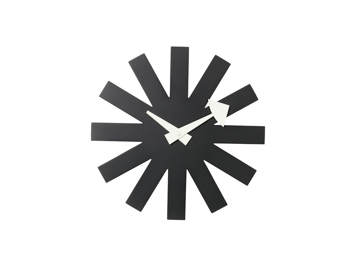 【ヴィトラ/Vitra / GOODS】のWall Clocks Asterisk Clock / ウォール クロック アスタリスク クロック インテリア・キッズ・メンズ・レディースファッション・服の通販 founy(ファニー) 　腕時計　Watch　コレクション　Collection　時計　Clock　送料無料　Free Shipping　ホーム・キャンプ・アウトドア・お取り寄せ　Home,Garden,Outdoor,Camping Gear　家具・インテリア　Furniture　その他 インテリア雑貨、家具　Furniture, Interior, Others　ブラック|ID: prp329100001020749 ipo3291000000007893082