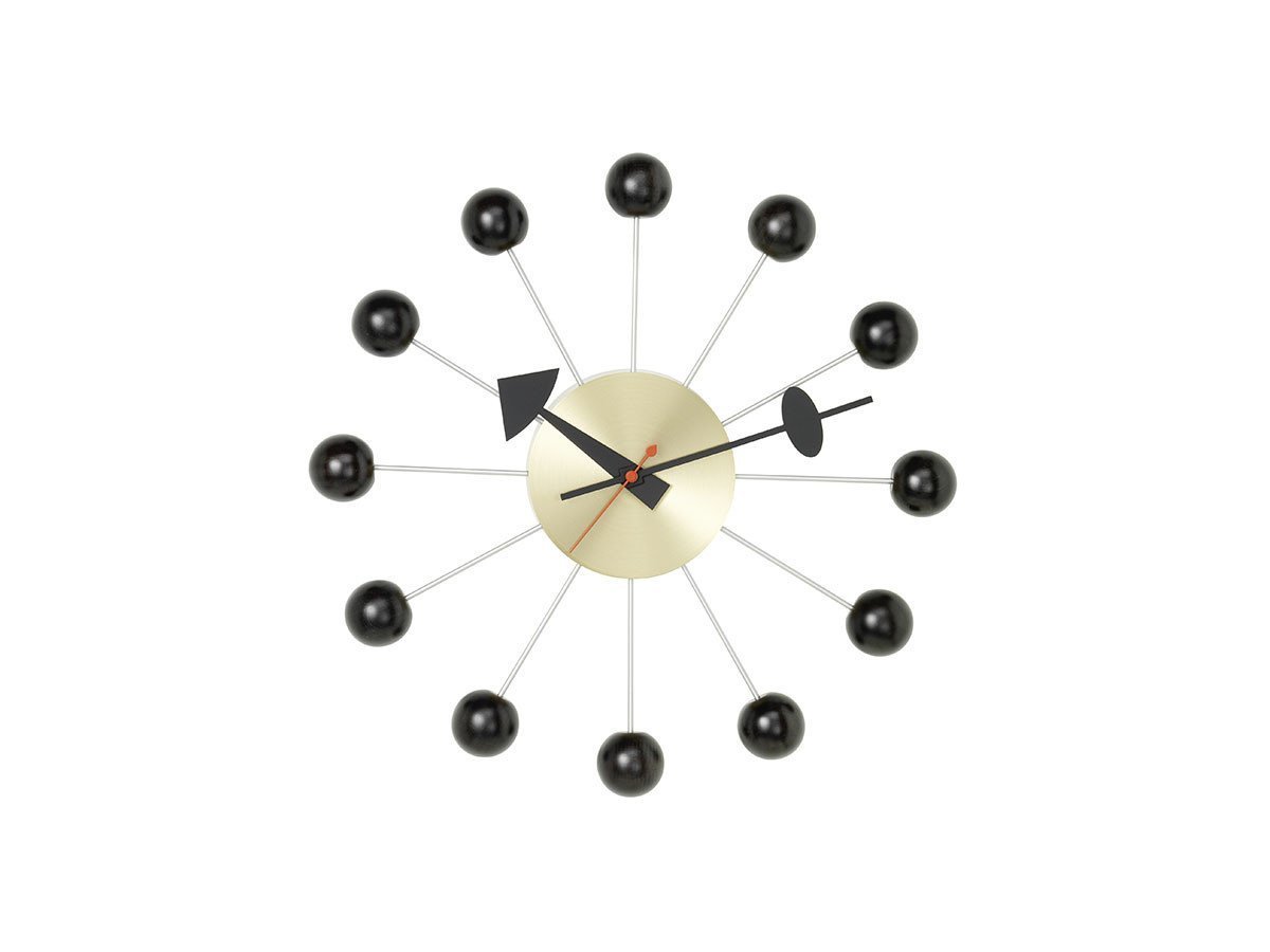 【ヴィトラ/Vitra / GOODS】のWall Clocks Ball Clock / ウォール クロック ボール クロック インテリア・キッズ・メンズ・レディースファッション・服の通販 founy(ファニー) 　腕時計　Watch　コレクション　Collection　時計　Clock　送料無料　Free Shipping　ホーム・キャンプ・アウトドア・お取り寄せ　Home,Garden,Outdoor,Camping Gear　家具・インテリア　Furniture　その他 インテリア雑貨、家具　Furniture, Interior, Others　ブラック / ブラス|ID: prp329100001020751 ipo3291000000030229500