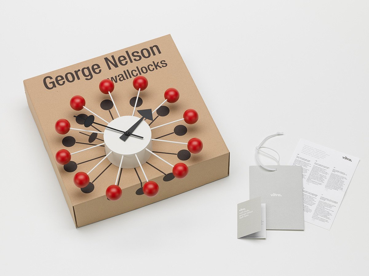 【ヴィトラ/Vitra / GOODS】のWall Clocks Ball Clock / ウォール クロック ボール クロック インテリア・キッズ・メンズ・レディースファッション・服の通販 founy(ファニー) 　腕時計　Watch　コレクション　Collection　時計　Clock　送料無料　Free Shipping　ホーム・キャンプ・アウトドア・お取り寄せ　Home,Garden,Outdoor,Camping Gear　家具・インテリア　Furniture　その他 インテリア雑貨、家具　Furniture, Interior, Others　パッケージイメージ|ID: prp329100001020751 ipo3291000000030229529