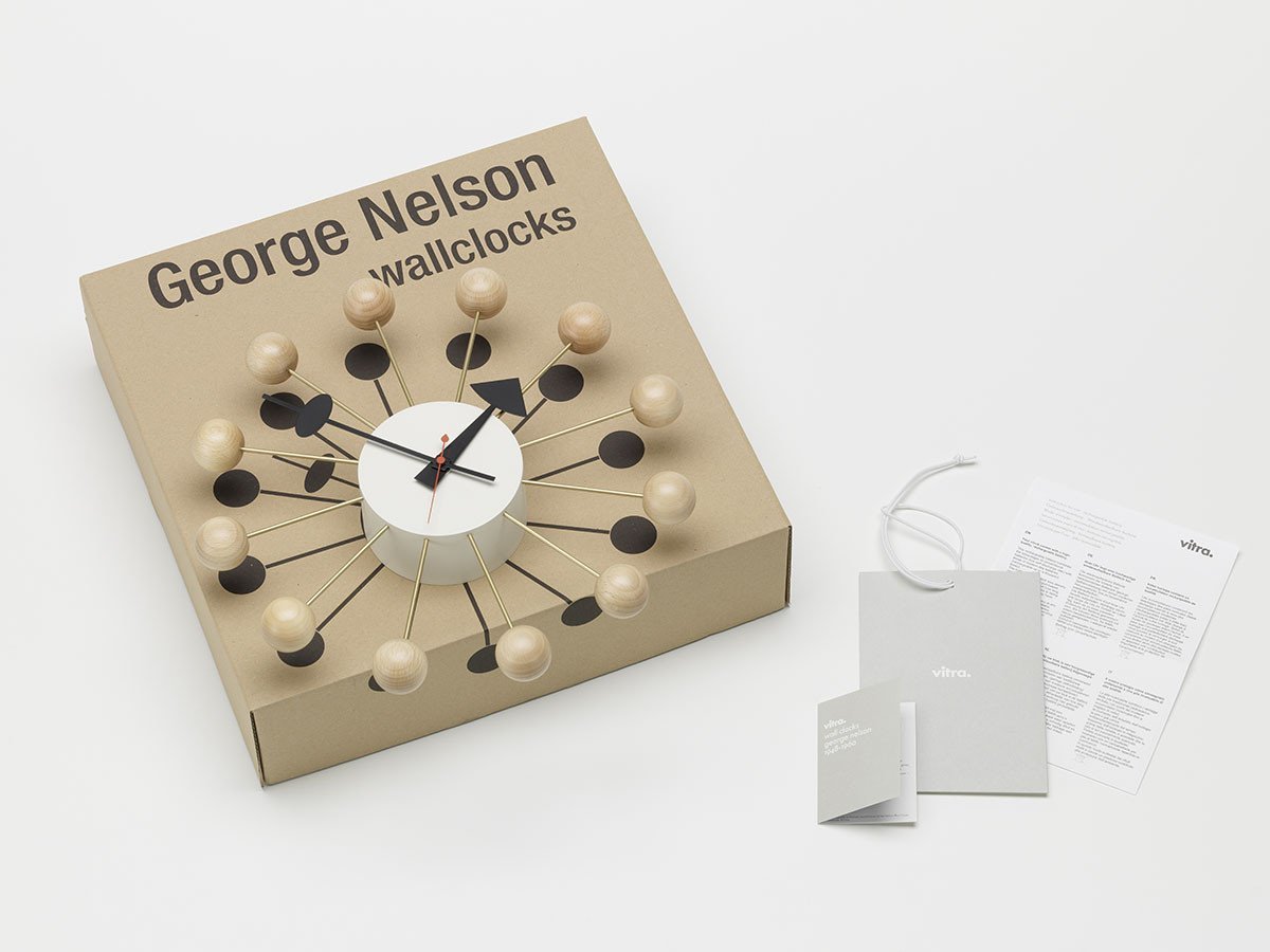 【ヴィトラ/Vitra / GOODS】のWall Clocks Ball Clock / ウォール クロック ボール クロック インテリア・キッズ・メンズ・レディースファッション・服の通販 founy(ファニー) 　腕時計　Watch　コレクション　Collection　時計　Clock　送料無料　Free Shipping　ホーム・キャンプ・アウトドア・お取り寄せ　Home,Garden,Outdoor,Camping Gear　家具・インテリア　Furniture　その他 インテリア雑貨、家具　Furniture, Interior, Others　パッケージイメージ|ID: prp329100001020751 ipo3291000000030229536