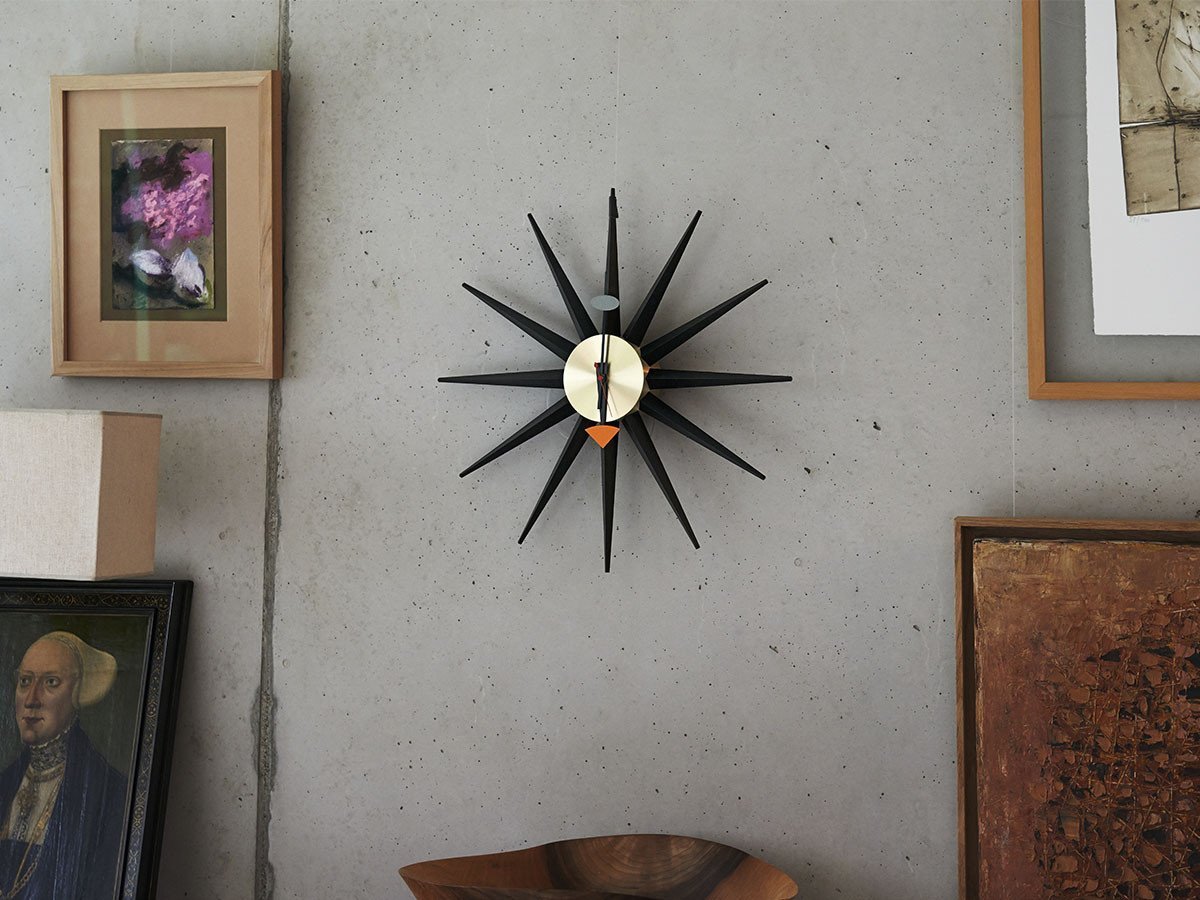 【ヴィトラ/Vitra / GOODS】のWall Clocks Sunburst Clock / ウォール クロック サンバースト クロック 人気、トレンドファッション・服の通販 founy(ファニー) 　腕時計　Wristwatch　コレクション　Collection, Seasonal Line　時計　Watch, Wristwatch　送料無料　Free Shipping　ホーム・キャンプ・アウトドア・お取り寄せ　Home Living / Home & Lifestyle / Camping Gear / Outdoor Camping　家具・インテリア　Home Furniture & Interior. Stylish & Functional Living Spaces　その他 インテリア雑貨、家具　Home Decor & Furniture Extras　other-6|ID: prp329100001020767 ipo3291000000031525012