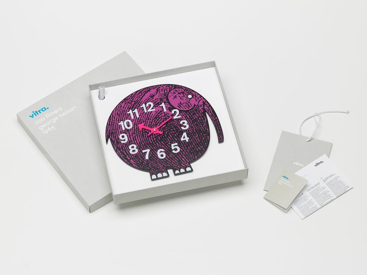 【ヴィトラ/Vitra / GOODS】のZoo Timers Elihu the Elephant / ズータイマーズ エリフ ザ エレファント インテリア・キッズ・メンズ・レディースファッション・服の通販 founy(ファニー) 　送料無料　Free Shipping　モチーフ　Motif, Design Theme　時計　Watch, Wristwatch　ホーム・キャンプ・アウトドア・お取り寄せ　Home Living / Home & Lifestyle / Camping Gear / Outdoor Camping　家具・インテリア　Home Furniture & Interior. Stylish & Functional Living Spaces　その他 インテリア雑貨、家具　Home Decor & Furniture Extras　パッケージイメージ|ID: prp329100001020774 ipo3291000000030229963