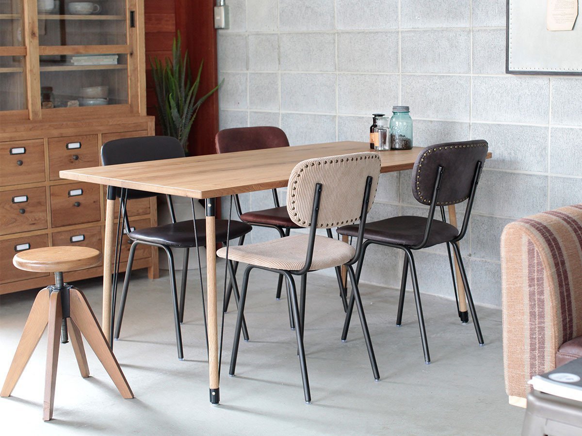 【イージーライフ/Easy Life / GOODS】のMEATH DINING TABLE / ミース ダイニングテーブル スクエア天板 + No.5脚(アイアン脚) インテリア・キッズ・メンズ・レディースファッション・服の通販 founy(ファニー) 　オイル　Body Oil　コーティング　Coating, Coated Finish　スクエア　Square, Square Shape　テーブル　Table, Dining Table　バランス　Balance, Style Balance　ビンテージ　Vintage, Retro Style　ベーシック　Basic, Essential　ホーム・キャンプ・アウトドア・お取り寄せ　Home Living / Home & Lifestyle / Camping Gear / Outdoor Camping　家具・インテリア　Home Furniture & Interior. Stylish & Functional Living Spaces　テーブル　Dining, Coffee & Side Tables　ダイニングテーブル・食卓テーブル　Dining Tables　天板参考イメージ|ID: prp329100001136775 ipo3291000000036306398