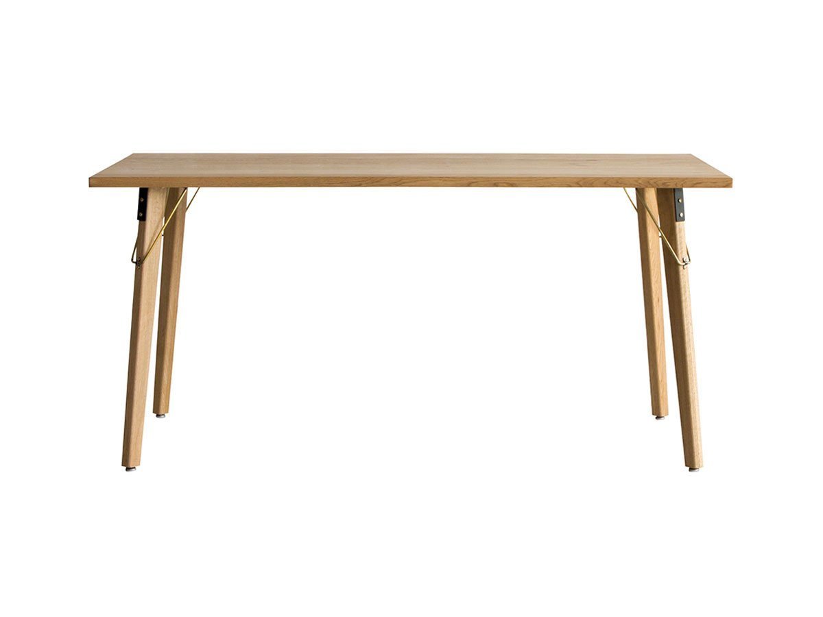【イージーライフ/Easy Life / GOODS】のMEATH DINING TABLE / ミース ダイニングテーブル スクエア天板 + No.3脚(ブラス脚) インテリア・キッズ・メンズ・レディースファッション・服の通販 founy(ファニー) 　オイル　Body Oil　コーティング　Coating, Coated Finish　スクエア　Square, Square Shape　スタッズ　Studs, Metal Accents　テーブル　Table, Dining Table　ビンテージ　Vintage, Retro Style　ベーシック　Basic, Essential　メタリック　Metallic, Shiny Finish　ホーム・キャンプ・アウトドア・お取り寄せ　Home Living / Home & Lifestyle / Camping Gear / Outdoor Camping　家具・インテリア　Home Furniture & Interior. Stylish & Functional Living Spaces　テーブル　Dining, Coffee & Side Tables　ダイニングテーブル・食卓テーブル　Dining Tables　サイズ:幅150cm|ID: prp329100001136777 ipo3291000000035267921