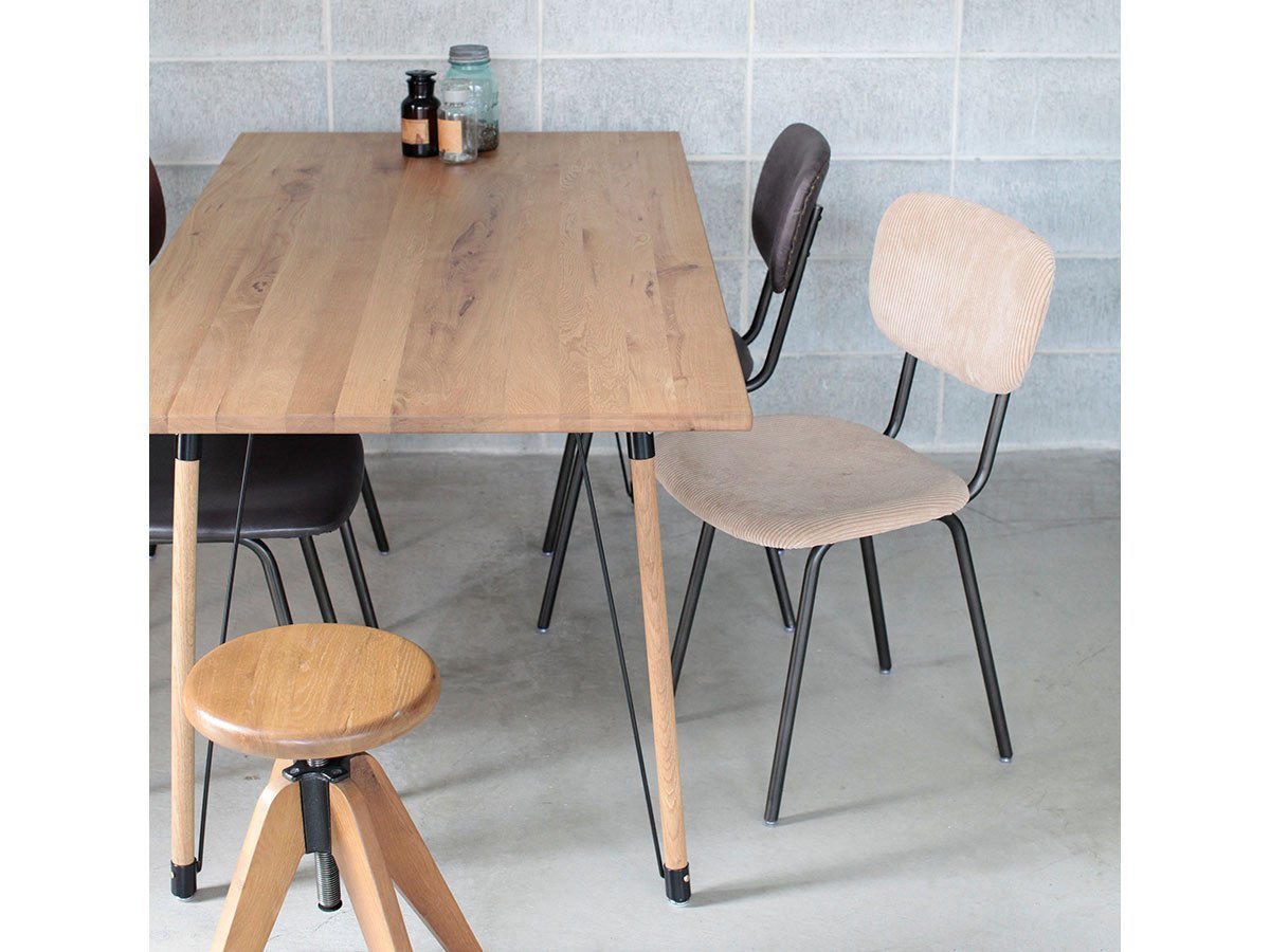 【イージーライフ/Easy Life / GOODS】のMEATH DINING TABLE / ミース ダイニングテーブル スクエア天板 + No.4脚(ソックス脚) 人気、トレンドファッション・服の通販 founy(ファニー) 　オイル　Body Oil　カラフル　Colorful Design　コーティング　Coating, Coated Finish　スクエア　Square, Square Shape　ソックス　Socks, Hosiery　テーブル　Table, Dining Table　ビンテージ　Vintage, Retro Style　ベーシック　Basic, Essential　ホーム・キャンプ・アウトドア・お取り寄せ　Home Living / Home & Lifestyle / Camping Gear / Outdoor Camping　家具・インテリア　Home Furniture & Interior. Stylish & Functional Living Spaces　テーブル　Dining, Coffee & Side Tables　ダイニングテーブル・食卓テーブル　Dining Tables　other-6|ID: prp329100001136778 ipo3291000000031524506