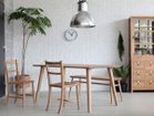 【イージーライフ/Easy Life / GOODS】のMEATH DINING TABLE / ミース ダイニングテーブル スクエア天板 + No.2脚(木丸脚) 天板参考イメージ|ID: prp329100001136779 ipo3291000000033263475