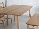 【イージーライフ/Easy Life / GOODS】のMEATH DINING TABLE / ミース ダイニングテーブル スクエア天板 + No.2脚(木丸脚) 天板参考イメージ|ID: prp329100001136779 ipo3291000000033263483