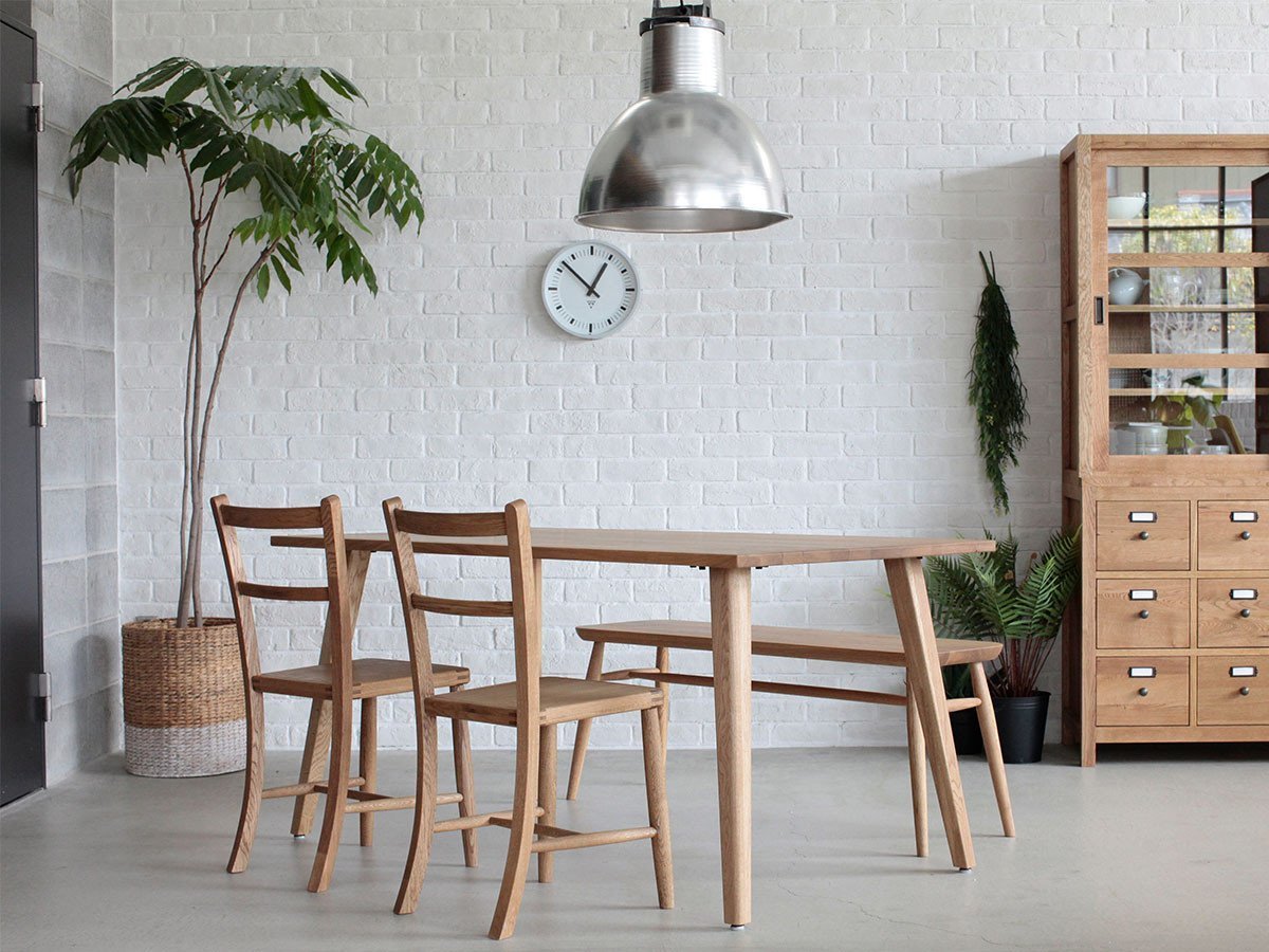 【イージーライフ/Easy Life / GOODS】のMEATH DINING TABLE / ミース ダイニングテーブル スクエア天板 + No.2脚(木丸脚) インテリア・キッズ・メンズ・レディースファッション・服の通販 founy(ファニー) オイル Body Oil コーティング Coating, Coated Finish スクエア Square, Square Shape テーブル Table, Dining Table ビンテージ Vintage, Retro Style ベーシック Basic, Essential ホーム・キャンプ・アウトドア・お取り寄せ Home Living / Home & Lifestyle / Camping Gear / Outdoor Camping 家具・インテリア Home Furniture & Interior. Stylish & Functional Living Spaces テーブル Dining, Coffee & Side Tables ダイニングテーブル・食卓テーブル Dining Tables 天板参考イメージ(サイズ:幅150cm)|ID: prp329100001136779 ipo3291000000036819488