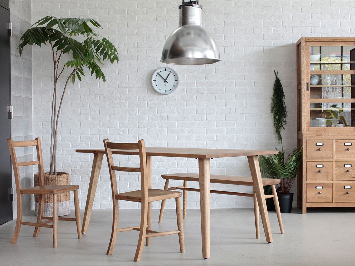 【イージーライフ/Easy Life / GOODS】のMEATH DINING TABLE / ミース ダイニングテーブル スクエア天板 + No.1脚(木角脚) インテリア・キッズ・メンズ・レディースファッション・服の通販 founy(ファニー) 　オイル　Oil　コーティング　Coating　スクエア　Square　テーブル　Table　ビンテージ　Vintage　ベーシック　Basic　おすすめ　Recommend　ホーム・キャンプ・アウトドア・お取り寄せ　Home,Garden,Outdoor,Camping Gear　家具・インテリア　Furniture　テーブル　Table　ダイニングテーブル　Dining Table　サイズ:幅150cm|ID: prp329100001136780 ipo3291000000029330242