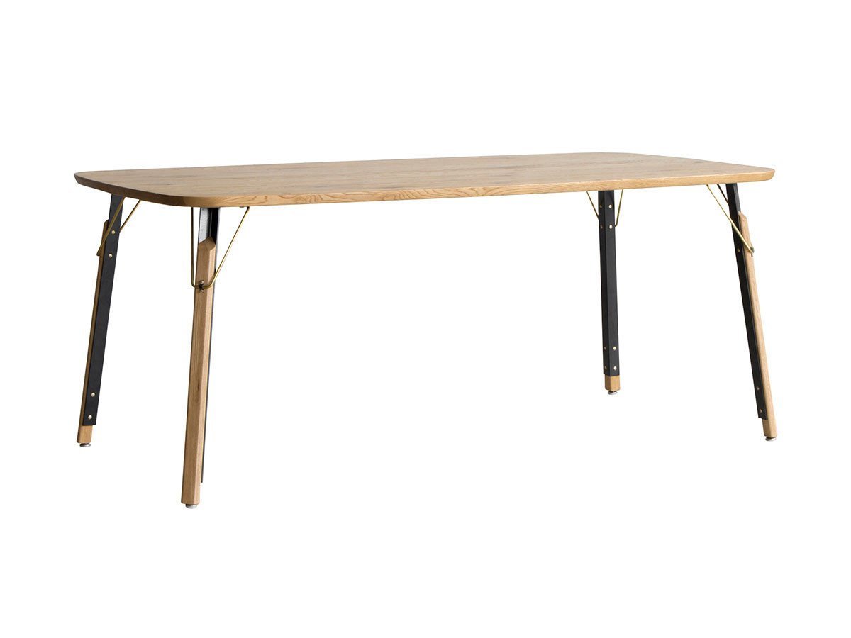 【イージーライフ/Easy Life / GOODS】のMEATH DINING TABLE / ミース ダイニングテーブル カーブ天板 + No.6脚(クラフト脚) インテリア・キッズ・メンズ・レディースファッション・服の通販 founy(ファニー) 　オイル　Oil　カラフル　Colorful　コーティング　Coating　テーブル　Table　ベーシック　Basic　おすすめ　Recommend　ホーム・キャンプ・アウトドア・お取り寄せ　Home,Garden,Outdoor,Camping Gear　家具・インテリア　Furniture　テーブル　Table　ダイニングテーブル　Dining Table　サイズ:幅170cm|ID: prp329100001136781 ipo3291000000029330171