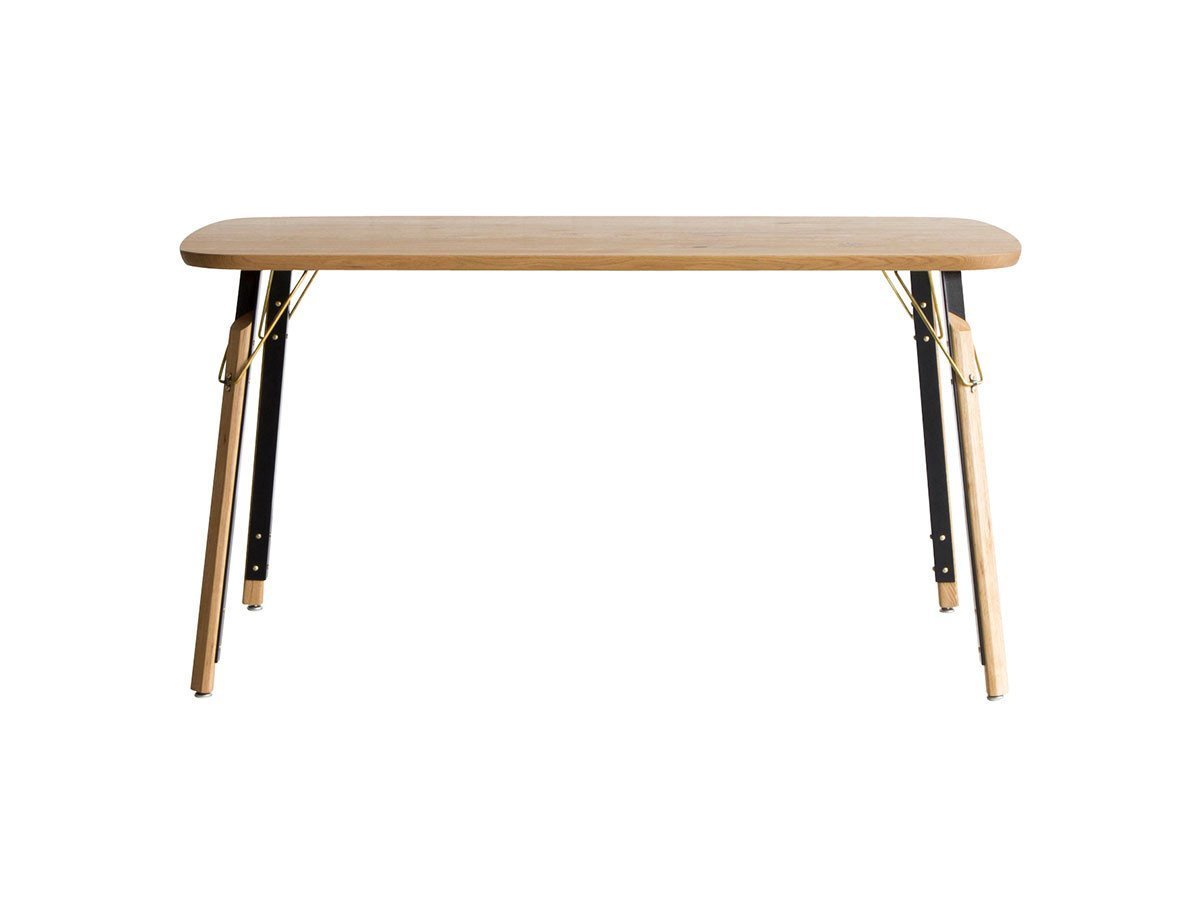 【イージーライフ/Easy Life / GOODS】のMEATH DINING TABLE / ミース ダイニングテーブル カーブ天板 + No.6脚(クラフト脚) インテリア・キッズ・メンズ・レディースファッション・服の通販 founy(ファニー) 　オイル　Oil　カラフル　Colorful　コーティング　Coating　テーブル　Table　ベーシック　Basic　おすすめ　Recommend　ホーム・キャンプ・アウトドア・お取り寄せ　Home,Garden,Outdoor,Camping Gear　家具・インテリア　Furniture　テーブル　Table　ダイニングテーブル　Dining Table　サイズ:幅135cm|ID: prp329100001136781 ipo3291000000029330173