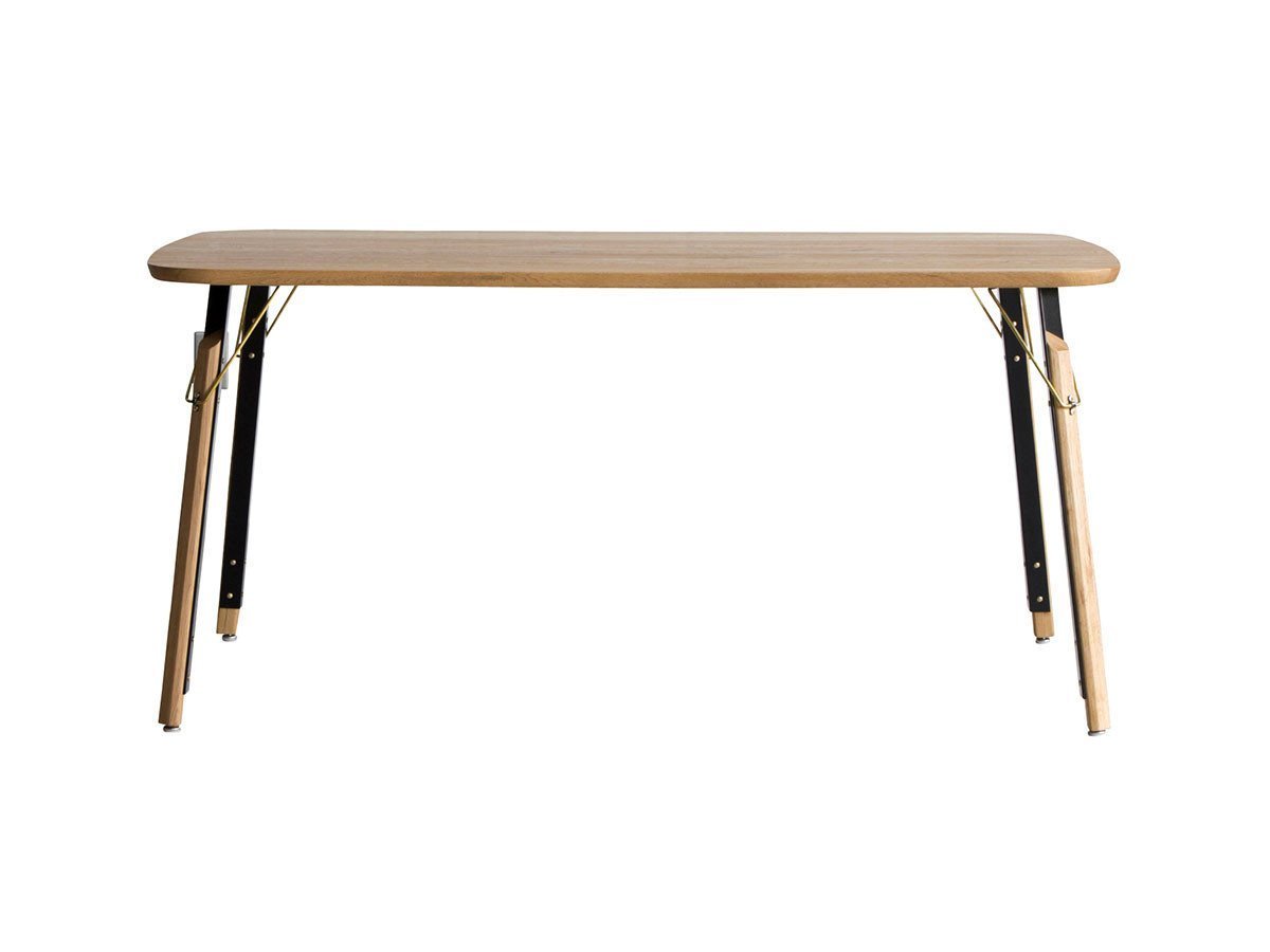 【イージーライフ/Easy Life / GOODS】のMEATH DINING TABLE / ミース ダイニングテーブル カーブ天板 + No.6脚(クラフト脚) インテリア・キッズ・メンズ・レディースファッション・服の通販 founy(ファニー) 　オイル　Oil　カラフル　Colorful　コーティング　Coating　テーブル　Table　ベーシック　Basic　おすすめ　Recommend　ホーム・キャンプ・アウトドア・お取り寄せ　Home,Garden,Outdoor,Camping Gear　家具・インテリア　Furniture　テーブル　Table　ダイニングテーブル　Dining Table　サイズ:幅150cm|ID: prp329100001136781 ipo3291000000029330175