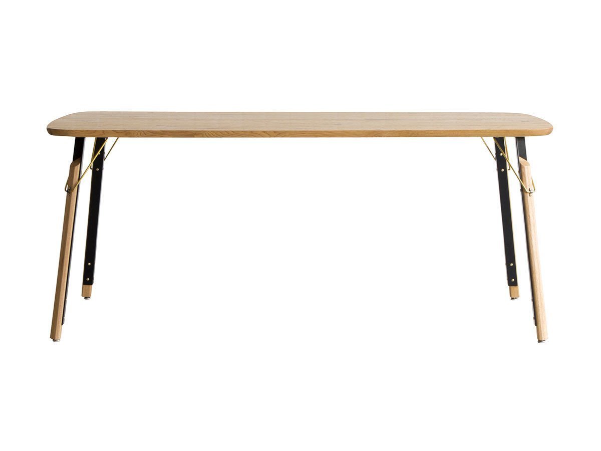 【イージーライフ/Easy Life / GOODS】のMEATH DINING TABLE / ミース ダイニングテーブル カーブ天板 + No.6脚(クラフト脚) インテリア・キッズ・メンズ・レディースファッション・服の通販 founy(ファニー) 　オイル　Oil　カラフル　Colorful　コーティング　Coating　テーブル　Table　ベーシック　Basic　おすすめ　Recommend　ホーム・キャンプ・アウトドア・お取り寄せ　Home,Garden,Outdoor,Camping Gear　家具・インテリア　Furniture　テーブル　Table　ダイニングテーブル　Dining Table　サイズ:幅170cm|ID: prp329100001136781 ipo3291000000029330178