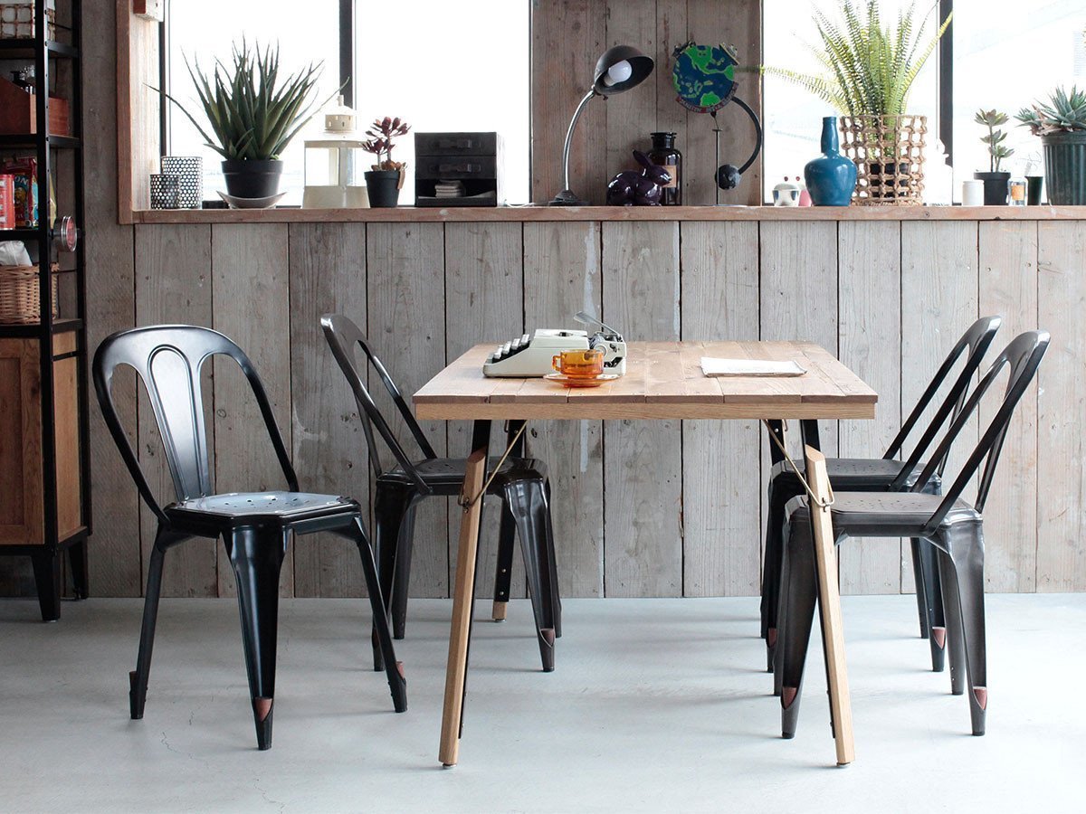 【イージーライフ/Easy Life / GOODS】のMEATH DINING TABLE / ミース ダイニングテーブル カーブ天板 + No.6脚(クラフト脚) インテリア・キッズ・メンズ・レディースファッション・服の通販 founy(ファニー) 　オイル　Oil　カラフル　Colorful　コーティング　Coating　テーブル　Table　ベーシック　Basic　おすすめ　Recommend　ホーム・キャンプ・アウトドア・お取り寄せ　Home,Garden,Outdoor,Camping Gear　家具・インテリア　Furniture　テーブル　Table　ダイニングテーブル　Dining Table　脚部参考イメージ|ID: prp329100001136781 ipo3291000000029330181