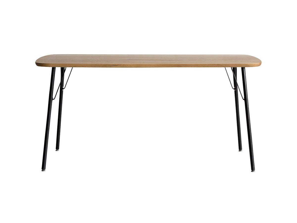 【イージーライフ/Easy Life / GOODS】のMEATH DINING TABLE / ミース ダイニングテーブル カーブ天板 + No.5脚(アイアン脚) インテリア・キッズ・メンズ・レディースファッション・服の通販 founy(ファニー) 　オイル　Body Oil　コーティング　Coating, Coated Finish　テーブル　Table, Dining Table　バランス　Balance, Style Balance　ベーシック　Basic, Essential　ホーム・キャンプ・アウトドア・お取り寄せ　Home Living / Home & Lifestyle / Camping Gear / Outdoor Camping　家具・インテリア　Home Furniture & Interior. Stylish & Functional Living Spaces　テーブル　Dining, Coffee & Side Tables　ダイニングテーブル・食卓テーブル　Dining Tables　サイズ:幅150cm|ID: prp329100001136782 ipo3291000000034188779