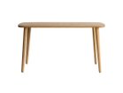 【イージーライフ/Easy Life / GOODS】のMEATH DINING TABLE / ミース ダイニングテーブル カーブ天板 + No.2脚(木丸脚) サイズ:幅135cm|ID: prp329100001136784 ipo3291000000033049915