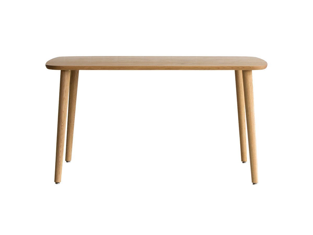 【イージーライフ/Easy Life / GOODS】のMEATH DINING TABLE / ミース ダイニングテーブル カーブ天板 + No.2脚(木丸脚) インテリア・キッズ・メンズ・レディースファッション・服の通販 founy(ファニー) 　オイル　Body Oil　コーティング　Coating, Coated Finish　テーブル　Table, Dining Table　ベーシック　Basic, Essential　ホーム・キャンプ・アウトドア・お取り寄せ　Home Living / Home & Lifestyle / Camping Gear / Outdoor Camping　家具・インテリア　Home Furniture & Interior. Stylish & Functional Living Spaces　テーブル　Dining, Coffee & Side Tables　ダイニングテーブル・食卓テーブル　Dining Tables　サイズ:幅135cm|ID: prp329100001136784 ipo3291000000033049915