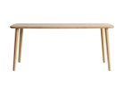 【イージーライフ/Easy Life / GOODS】のMEATH DINING TABLE / ミース ダイニングテーブル カーブ天板 + No.2脚(木丸脚) サイズ:幅170cm|ID: prp329100001136784 ipo3291000000033049918