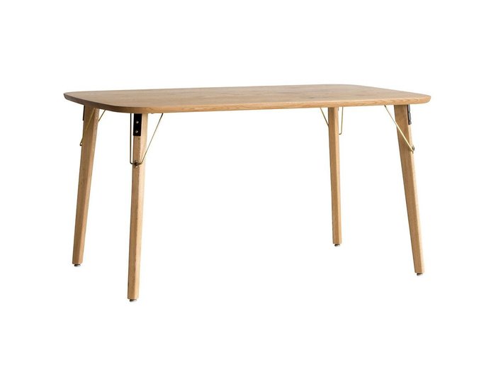 【イージーライフ/Easy Life / GOODS】のMEATH DINING TABLE / ミース ダイニングテーブル カーブ天板 + No.3脚(ブラス脚) インテリア・キッズ・メンズ・レディースファッション・服の通販 founy(ファニー) https://founy.com/ オイル Oil コーティング Coating スタッズ Studs テーブル Table ビンテージ Vintage ベーシック Basic メタリック Metallic ホーム・キャンプ・アウトドア・お取り寄せ Home,Garden,Outdoor,Camping Gear 家具・インテリア Furniture テーブル Table ダイニングテーブル Dining Table |ID: prp329100001136786 ipo3291000000029330127