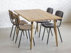 【イージーライフ/Easy Life / GOODS】のMEATH DINING TABLE / ミース ダイニングテーブル カーブ天板 + No.3脚(ブラス脚) 脚部参考イメージ|ID: prp329100001136786 ipo3291000000029330142