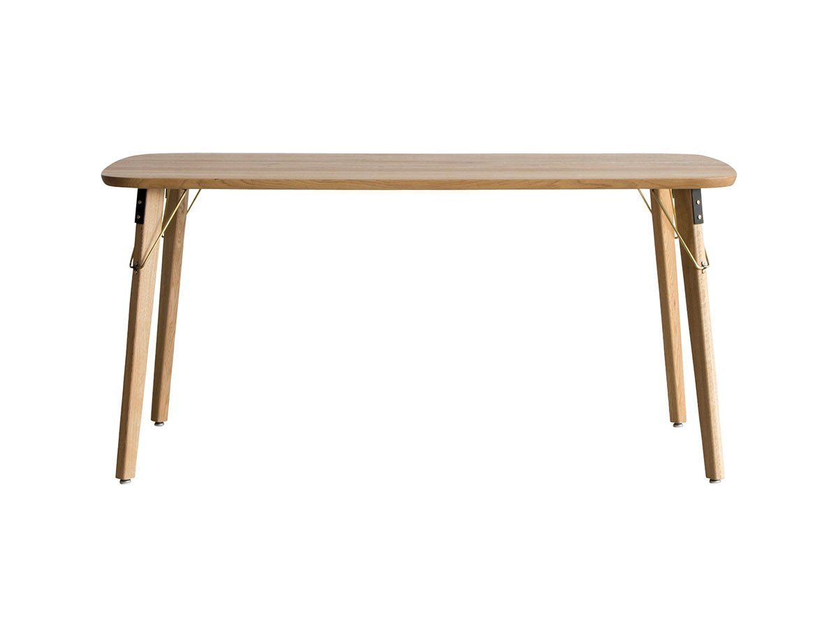 【イージーライフ/Easy Life / GOODS】のMEATH DINING TABLE / ミース ダイニングテーブル カーブ天板 + No.3脚(ブラス脚) 人気、トレンドファッション・服の通販 founy(ファニー) 　オイル　Body Oil　コーティング　Coating, Coated Finish　スタッズ　Studs, Metal Accents　テーブル　Table, Dining Table　ビンテージ　Vintage, Retro Style　ベーシック　Basic, Essential　メタリック　Metallic, Shiny Finish　ホーム・キャンプ・アウトドア・お取り寄せ　Home Living / Home & Lifestyle / Camping Gear / Outdoor Camping　家具・インテリア　Home Furniture & Interior. Stylish & Functional Living Spaces　テーブル　Dining, Coffee & Side Tables　ダイニングテーブル・食卓テーブル　Dining Tables　other-6|ID: prp329100001136786 ipo3291000000031467631