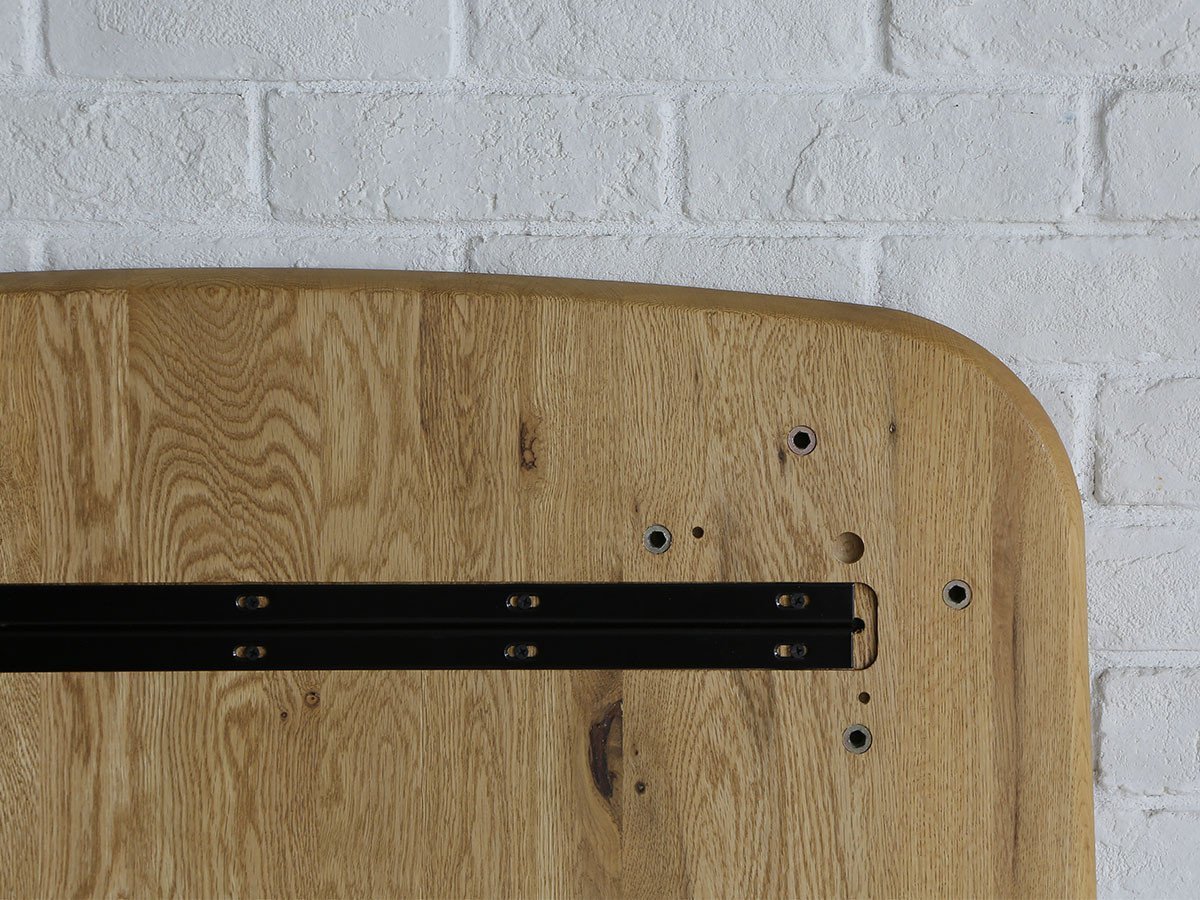 【イージーライフ/Easy Life / GOODS】のMEATH DINING TABLE / ミース ダイニングテーブル カーブ天板 + No.3脚(ブラス脚) インテリア・キッズ・メンズ・レディースファッション・服の通販 founy(ファニー) 　オイル　Body Oil　コーティング　Coating, Coated Finish　スタッズ　Studs, Metal Accents　テーブル　Table, Dining Table　ビンテージ　Vintage, Retro Style　ベーシック　Basic, Essential　メタリック　Metallic, Shiny Finish　ホーム・キャンプ・アウトドア・お取り寄せ　Home Living / Home & Lifestyle / Camping Gear / Outdoor Camping　家具・インテリア　Home Furniture & Interior. Stylish & Functional Living Spaces　テーブル　Dining, Coffee & Side Tables　ダイニングテーブル・食卓テーブル　Dining Tables　天板裏面|ID: prp329100001136786 ipo3291000000034037640
