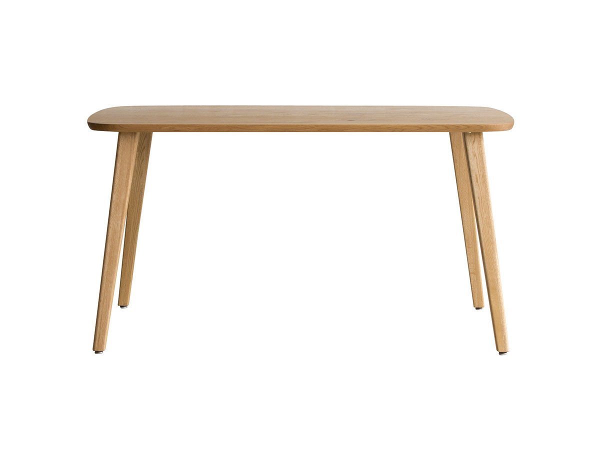 【イージーライフ/Easy Life / GOODS】のMEATH DINING TABLE / ミース ダイニングテーブル カーブ天板 + No.1脚(木角脚) インテリア・キッズ・メンズ・レディースファッション・服の通販 founy(ファニー) 　オイル　Oil　コーティング　Coating　テーブル　Table　ベーシック　Basic　おすすめ　Recommend　ホーム・キャンプ・アウトドア・お取り寄せ　Home,Garden,Outdoor,Camping Gear　家具・インテリア　Furniture　テーブル　Table　ダイニングテーブル　Dining Table　サイズ:幅135cm|ID: prp329100001136787 ipo3291000000007891596