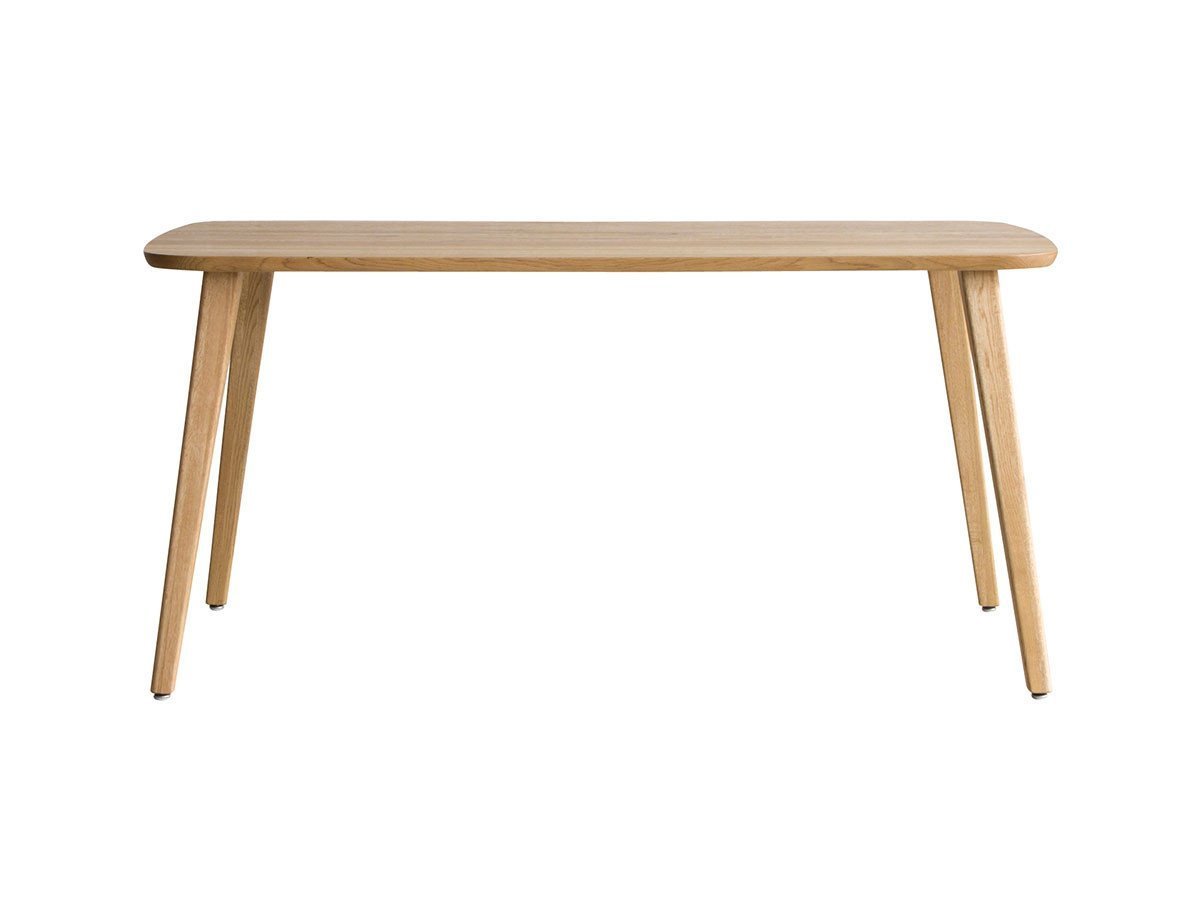 【イージーライフ/Easy Life / GOODS】のMEATH DINING TABLE / ミース ダイニングテーブル カーブ天板 + No.1脚(木角脚) インテリア・キッズ・メンズ・レディースファッション・服の通販 founy(ファニー) 　オイル　Oil　コーティング　Coating　テーブル　Table　ベーシック　Basic　おすすめ　Recommend　ホーム・キャンプ・アウトドア・お取り寄せ　Home,Garden,Outdoor,Camping Gear　家具・インテリア　Furniture　テーブル　Table　ダイニングテーブル　Dining Table　サイズ:幅150cm|ID: prp329100001136787 ipo3291000000007891598