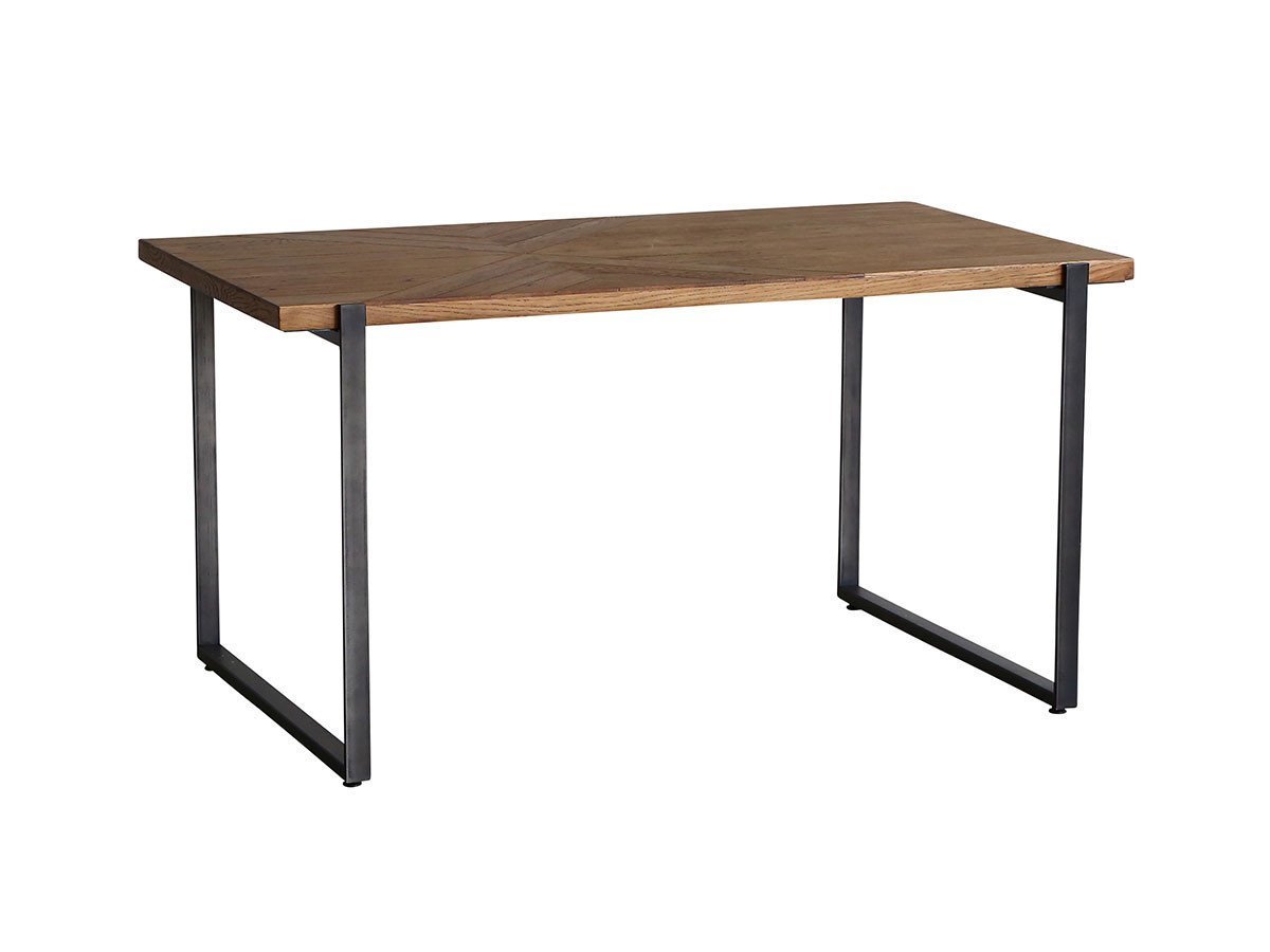 【ノットアンティークス/knot antiques / CRASH GATE / GOODS】のGYPSY DINING TABLE / ジプシー ダイニングテーブル アシンメトリー柄天板 + No.4脚(ロの字脚) インテリア・キッズ・メンズ・レディースファッション・服の通販 founy(ファニー) 　アシンメトリー　Asymmetrical Style　テーブル　Table, Dining Table　バランス　Balance, Style Balance　ビンテージ　Vintage, Retro Style　モダン　Modern, Contemporary　モチーフ　Motif, Design Theme　ホーム・キャンプ・アウトドア・お取り寄せ　Home Living / Home & Lifestyle / Camping Gear / Outdoor Camping　家具・インテリア　Home Furniture & Interior. Stylish & Functional Living Spaces　テーブル　Dining, Coffee & Side Tables　ダイニングテーブル・食卓テーブル　Dining Tables　サイズ:幅138.5cm|ID: prp329100001150996 ipo3291000000033451813
